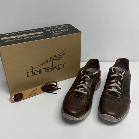 Dansko Teak Vintage Pull Up (Men\'s Size 44; US 10) Dansko Teak Vintage Women main image 3